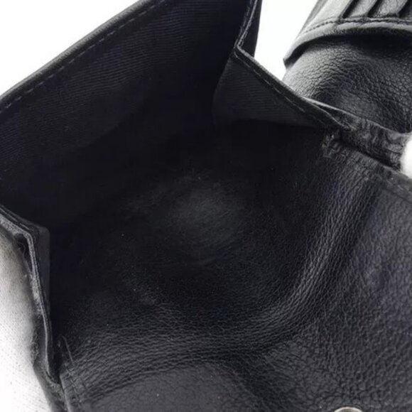 BVLGARI Bifold Wallet Logomania Canvas x Leather Authentic Used - Picture 6 of 10